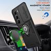Slider Lens Protection Funda for Infinix 60i 4G Case Magnetic Ring Braket Stand Cover for Infinix 60 5G Pro Plus Case Armor Capa