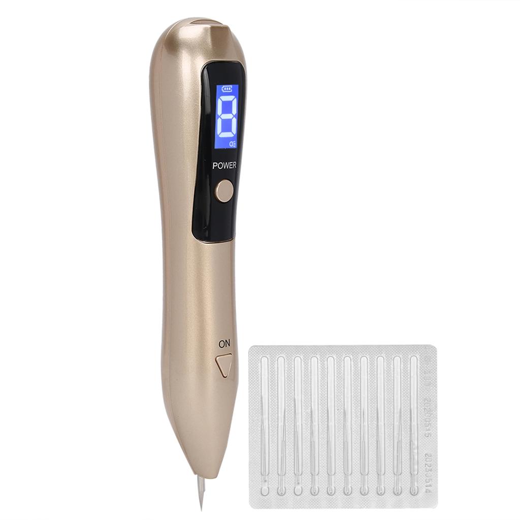 Mole Removal Pen 9 Gears Adjustment Dark Spot Freckle Remover with Blue Light
