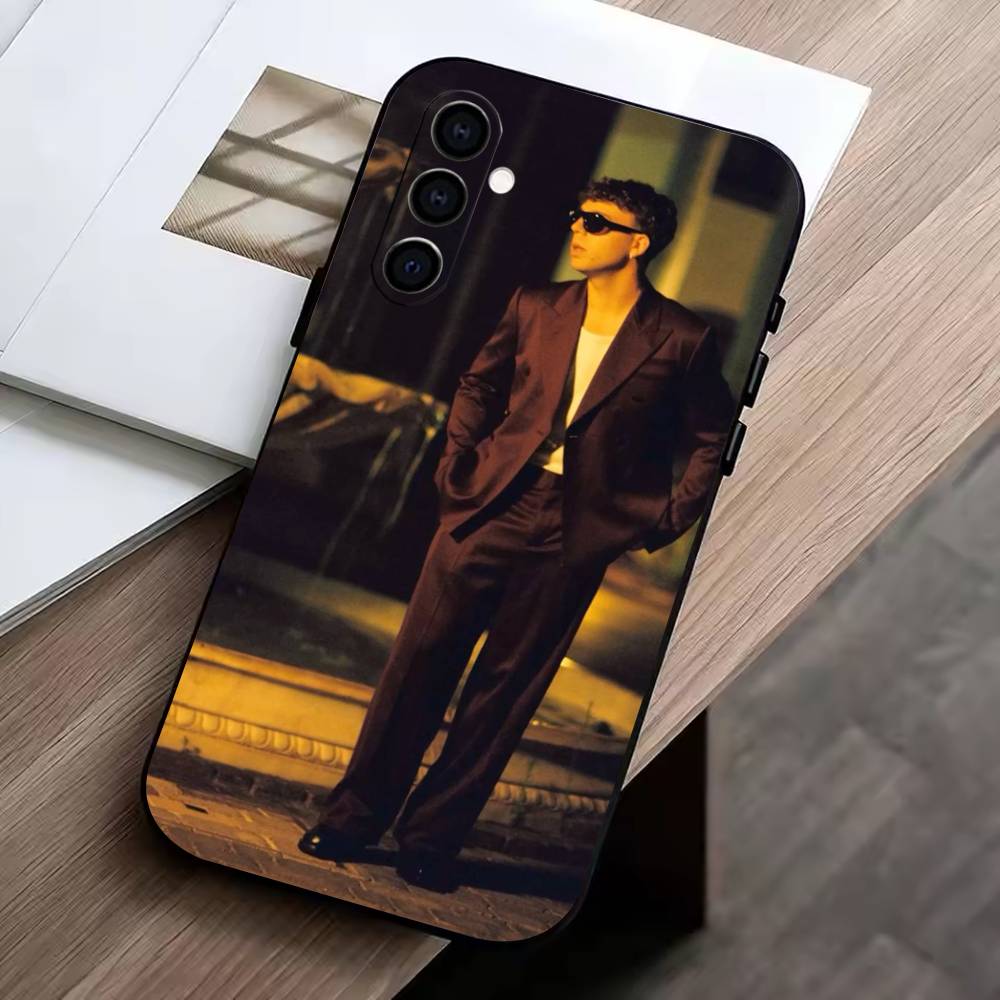 

Singer Q-Quevedo Phone Case For Samsung Galaxy A73,A72,A71,A70,A53,A52,A51,Soft Silicone Black Cover Samsung a70