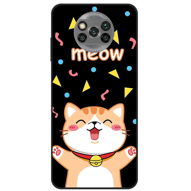Para Xiaomi Poco X3 Pro Funda de silicona suave Lobo León Funda de teléfono para Poco X3 NFC Funda TPU negro Funda para Poco X 3 GT PocoX3 Pro