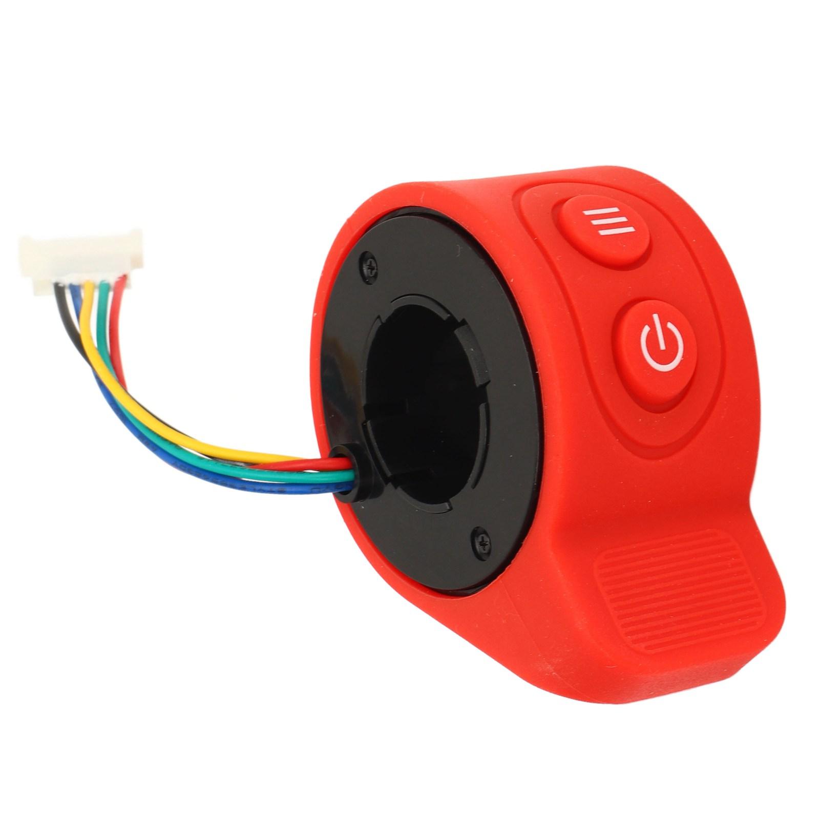 Accélérateur de pouce pour scooter électrique ABS X7 X8 sensible rouge contrôle de vitesse de scooter accélérateur de doigt pour scooter électrique
