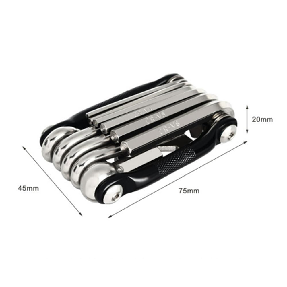 Portable bicycle hexagonal high easy to foldable portable road cross bike tool, multi-function, portable, wrench, socket, hardness, carry, tool, bike,