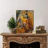 Framed Oil Painting: Decorative Canvas Art for Bedroom & Living Room