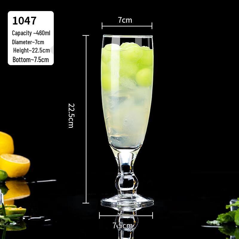 HANDUNYOU Stemmed Glass Beverage Cup
