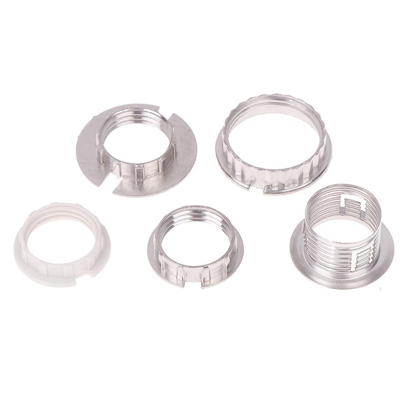 10Pcs G9 Lamp Holder Ring, M20 Lamp Shade Bracket Adapter Ring, Metal Lamp Shade Ring, G9 Lamp Shade Reduction Ring