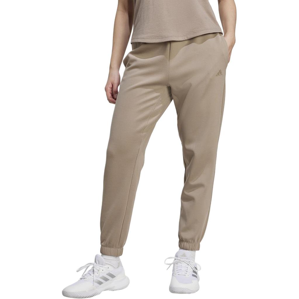 Adidas Solid Color Logo Knit Joggers Women bottoms JY2813