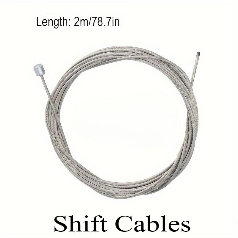 1PC 2m Bike Gear Shifter Cable MTB Bicycle Brake Line MTB Road Bike Inner Shift Brake Cable Speed Line