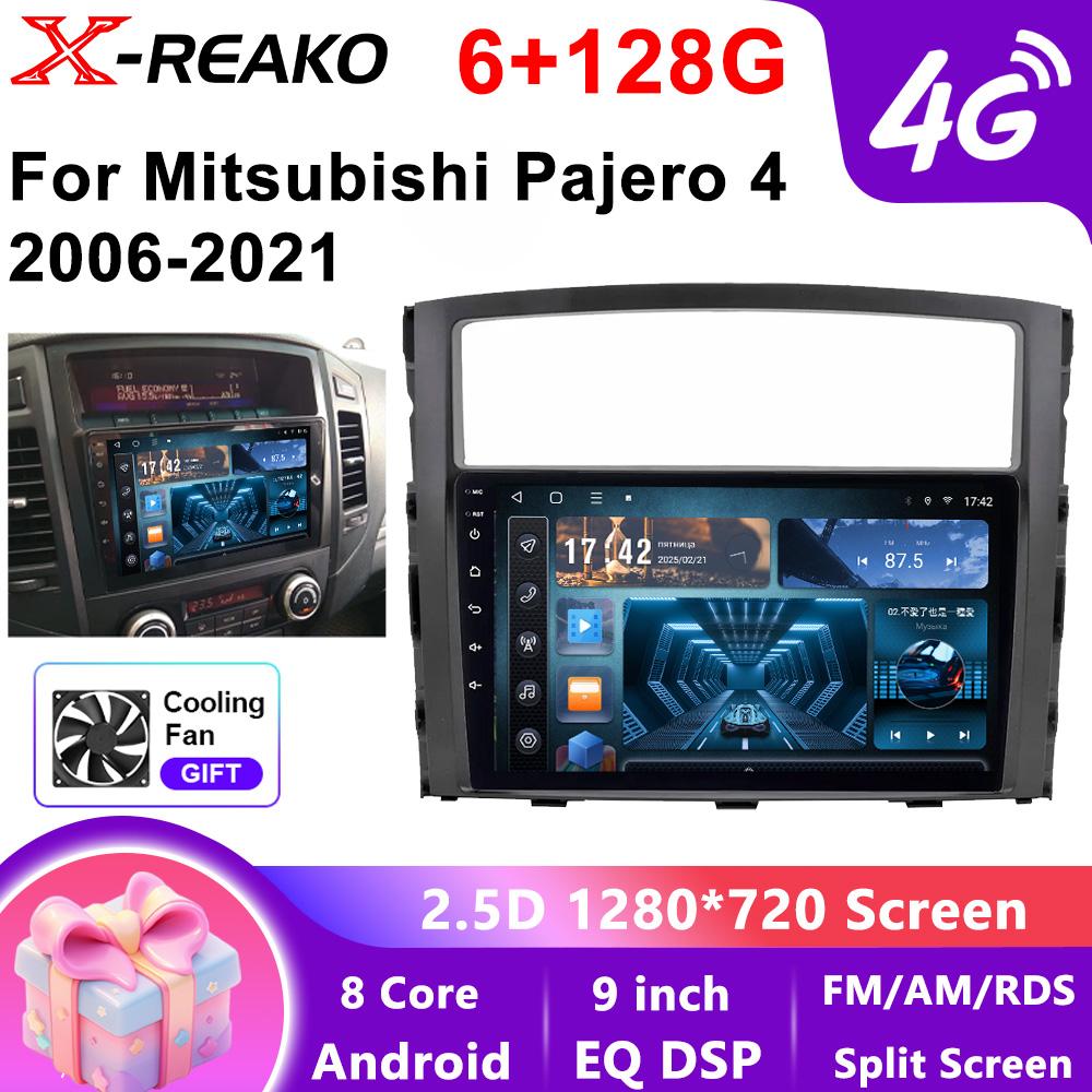 

Android для Mitsubishi Pajero 4 V80 V90 2006 -2010 2012 2013 2014 Автомобильный экран Авто Радио Мультимедиа GPS Видео Навигация Carplay 8 core 6GB+128GB
