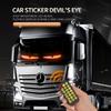 2PCS LED Light Eyes For Car Trailer Truck Windshield Wireless Adhesiveled LED Eye Screen Animated LED Eyes For Car That Blink
