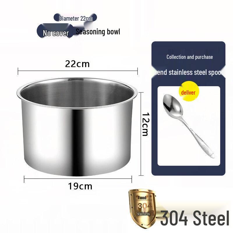 Commercial 304 Stainless Steel Mixing Bowls