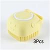 Pet Shower Brush Dog Massage Brush Pet Massage Gloves Cat Petting Hair Removal Brush Pet Supplies Miracle Baby Sponge