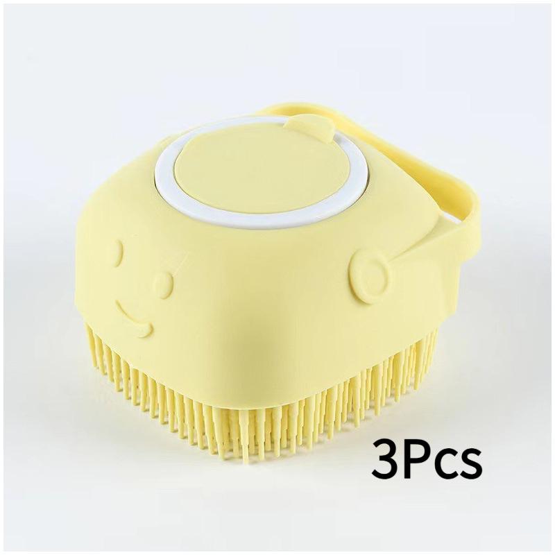 Pet Shower Brush Dog Massage Brush Pet Massage Gloves Cat Petting Hair Removal Brush Pet Supplies Miracle Baby Sponge