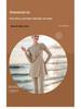 European & American Long-Sleeve One-Piece Swimdress with Slimming Pants