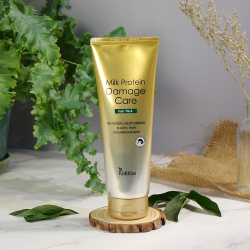 Rokkiss Milk Protein Damage Care Hair Pack 250ml 2