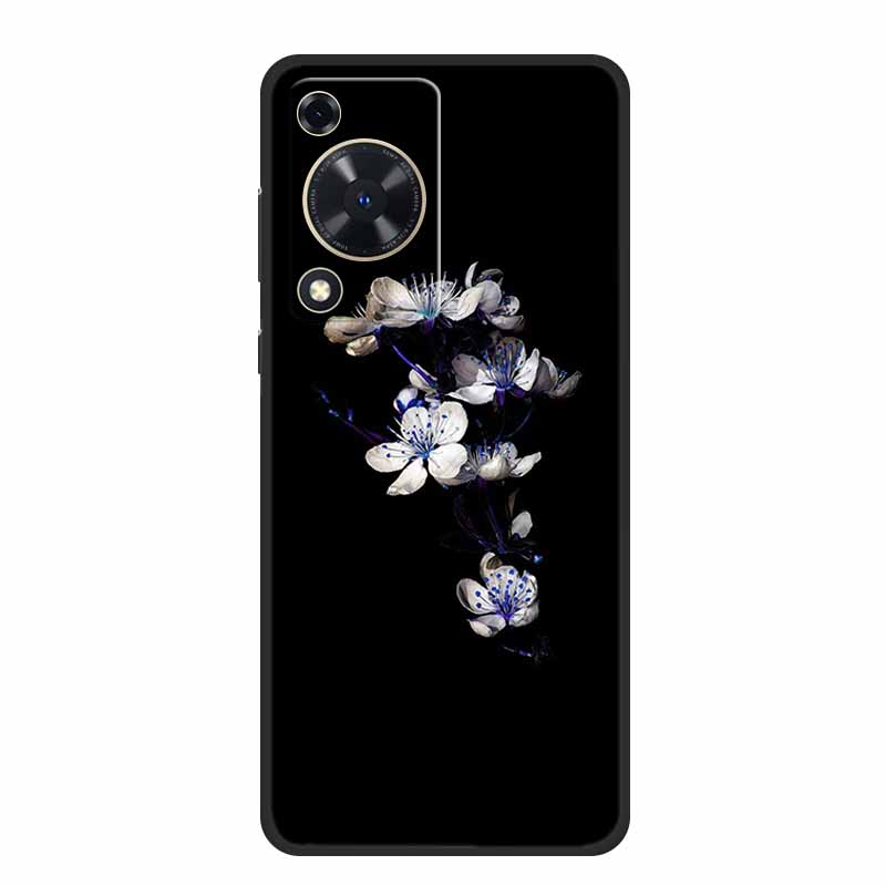 Coque For Huawei Nova Y72 Case Fashion Marble Black Silicone Soft Phone Cover Case For Huawei Nova Y72 Back Cover Case Y 72 Capa