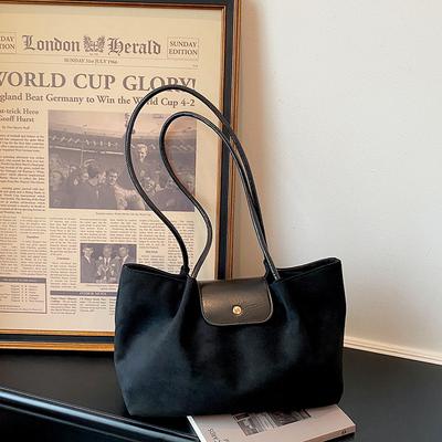 Single-shoulder Bag - Fashionable Commuter Bag for Ladies - Retro Tote Bag for Women