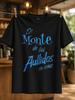 El Monte De Los Aullidos Blue Spanish Title Lettering Gothic Book Style Typography And Dark Unisex All Tshirt