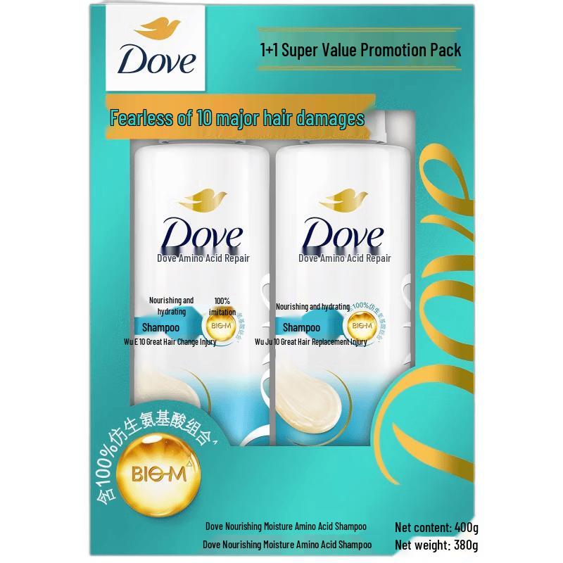 

Dove Nourishing & Moisturizing Shampoo Set