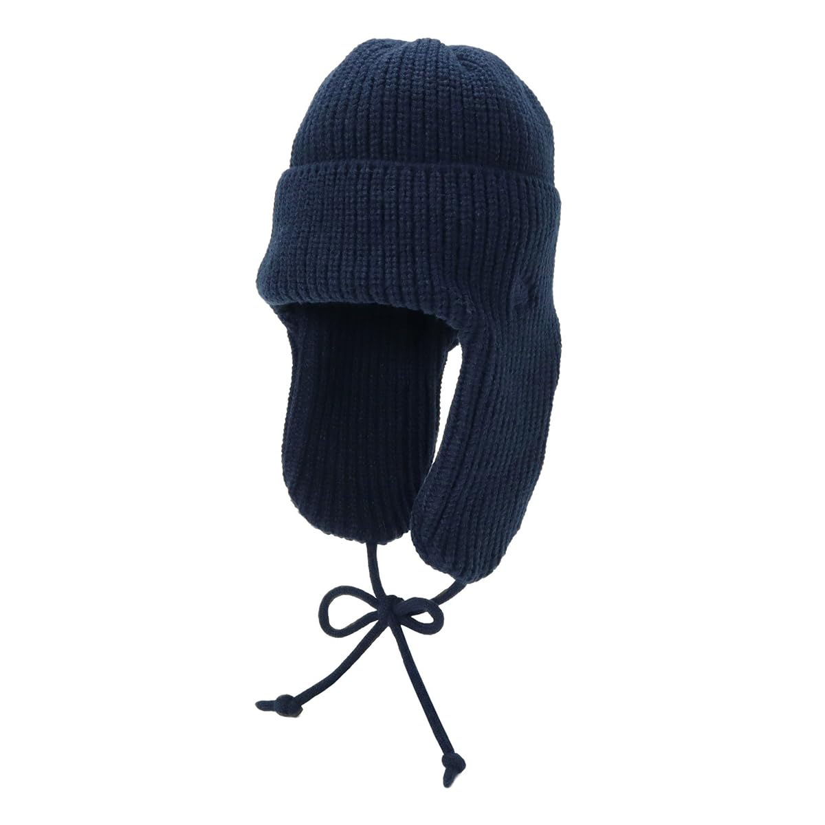 New Era Free Basic Cuff Knit Trapper NVY Knit Warm and Cold Navy Cap, Weather,