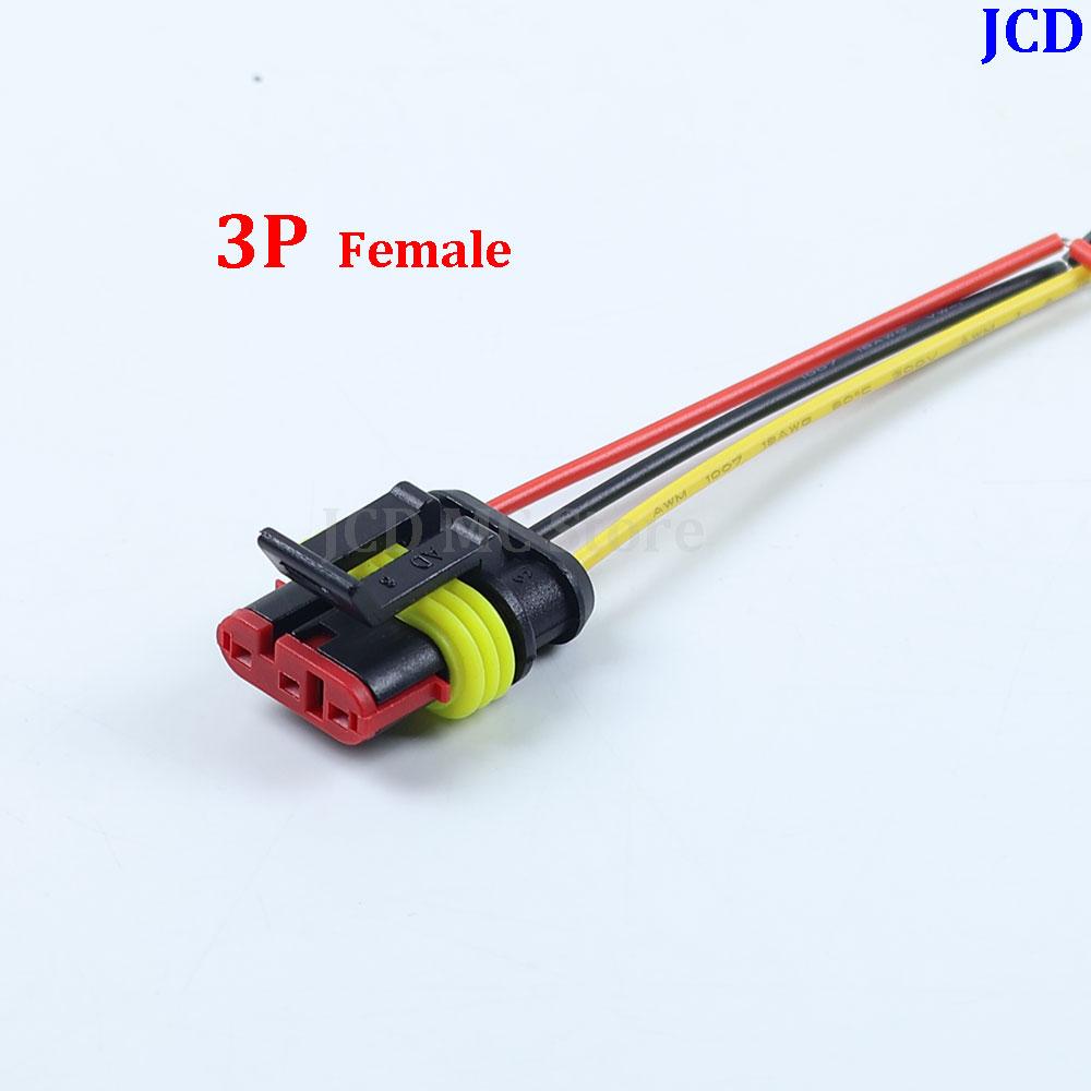1PC 1/2/3/4/5/6Pin Waterproof Connector Electrical Terminal Quick Connector With WireSuitable For Cars Ships Etc with 10CM Wire