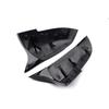 DEMULAX 1 Pair Rearview Mirror Cover Caps Carbon Black, Series 1 2 3 4