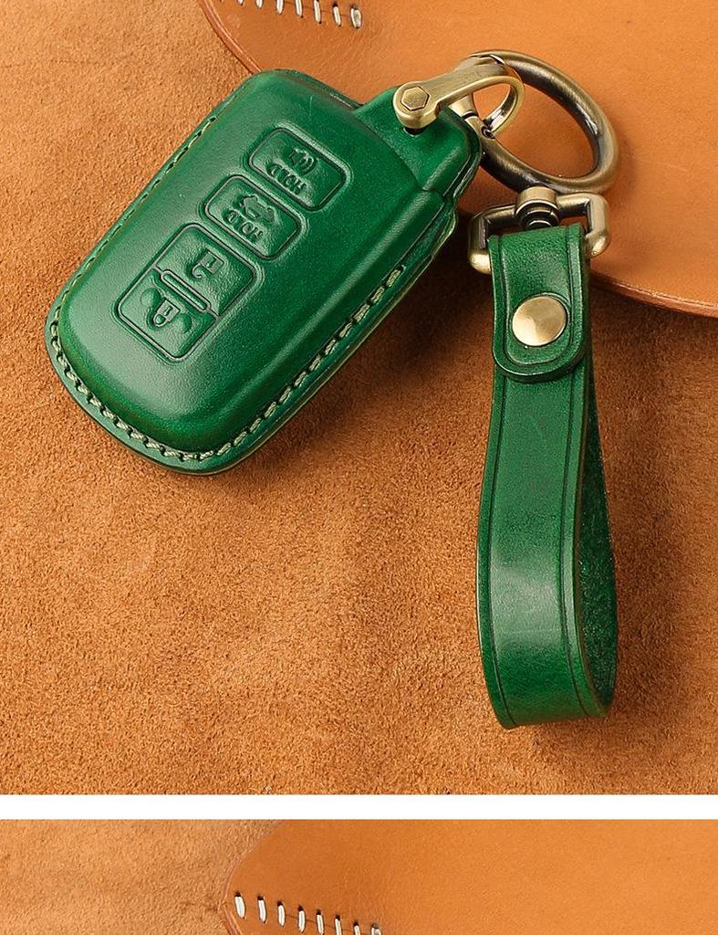 Cross-Border Compatible Cowhide Key Bag for Toyota Avalon, Camry, Corolla, Highlander, RAV4