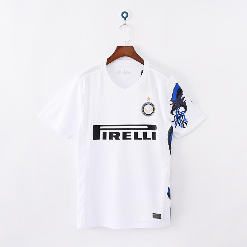 0910 Inter Retro Full Series Jersey, Champions League Home and Away Long-sleeved Football Jersey, Commemorative Print Jersey