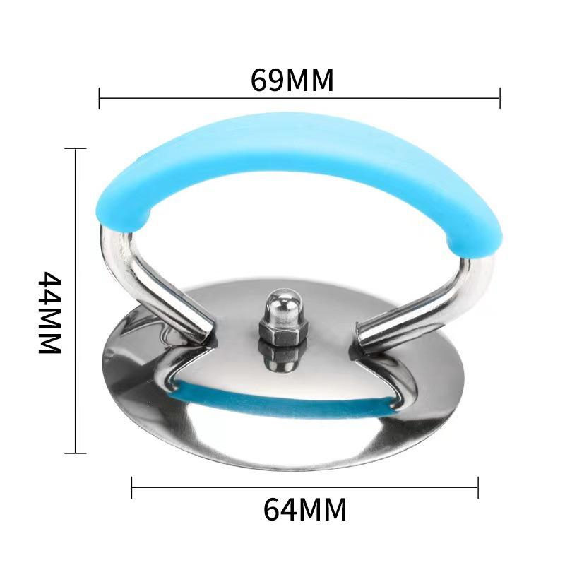 Universal Anti-Scald Pot Lid Handle: Standable Knob for Wok & Steamer
