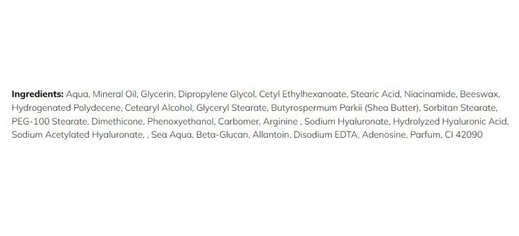Bergamo Hyaluronic Acid Nawilżający Krem Do Twarzy 50G
