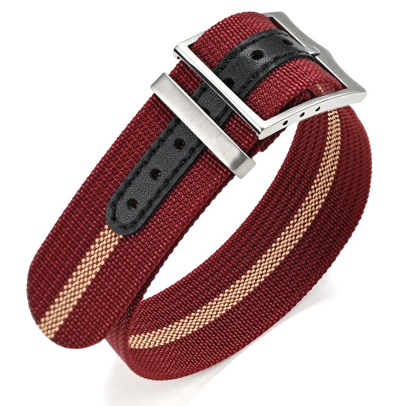 Nylon Strap 20mm 22mm Thick Premium Ballistic Nylon Strap for Men and Women Washable Bracelet Bracelet Watch Accessori