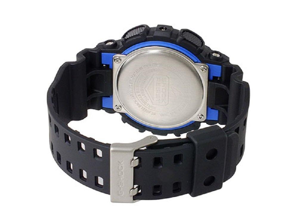 Warranty with CASIO Watch Black Blue [7-Year Review] G-SHOCK GA-100-1A2 Men's