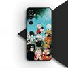 Haruno Narutos Sakura Sasuke Cover for Samsung Galaxy S25 S24 S23 FE Ultra Plus S7 Edge S25+ S24+ A56 5G + Coque Phone Case