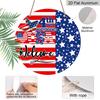 2D Flat Retro Aluminum Wall Stickers In Various Sizes. Independence Day Theme, Fourth of July American Flag, USA Door Decoration/welcome Sign. Ideal