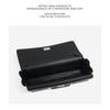 Versatile Head layer Leather New Belair Lock Bag Motorcycle Small Square Bag Genuine Leather One Shoulder Hand Pulling Stick Bag