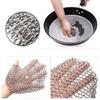 Kitchen Cleaning Tool Stainless Steel Cleaner Chain Scrubber Pots