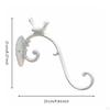 Cast HeavyDuty Coat Hook Decorative Rustic Wall Heavy Duty Vintage Style Hat Rack for Entryway,