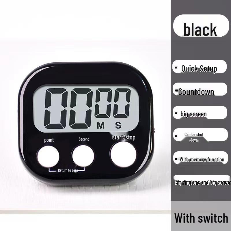 Dětský kuchyňský časovač a budík pro pečení a studium