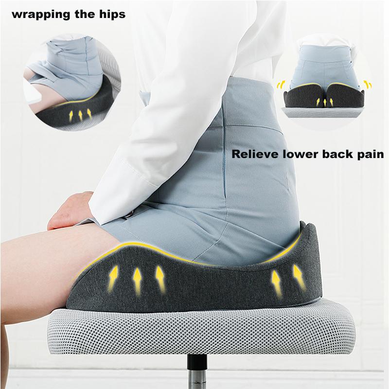 Universal Seat Covers Portable Memory Foam Seat Cushion Comfort Car Seat Pad Chair Cushion Car Accessories