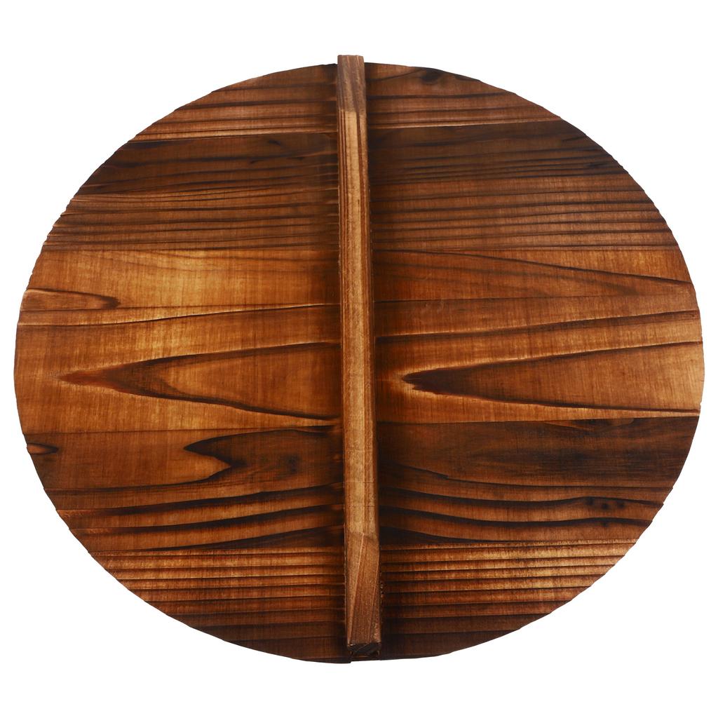 Work On Kitchen Gadget Wooden Protector Pot Cover Anti Oil Splashing Cooking Tool