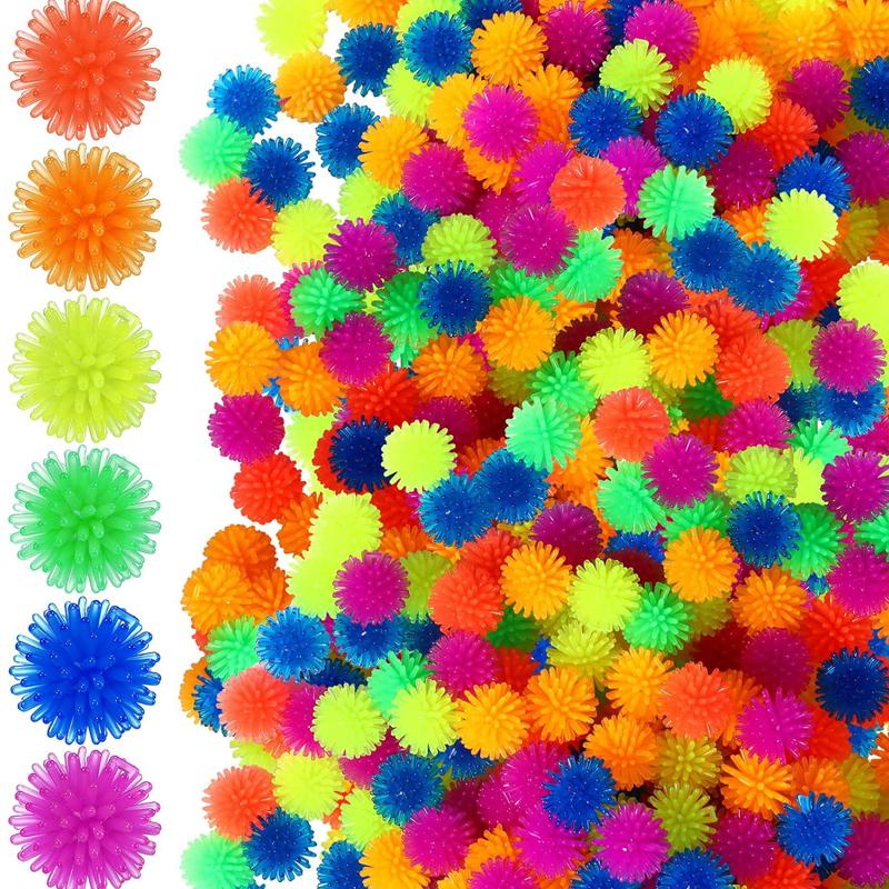 Spiky Massage Ball Soft 25Mm Sensory Fidget Stress Relief Adhd Anxiety Therapy Kids Toys Party Favors Carnival Prizes