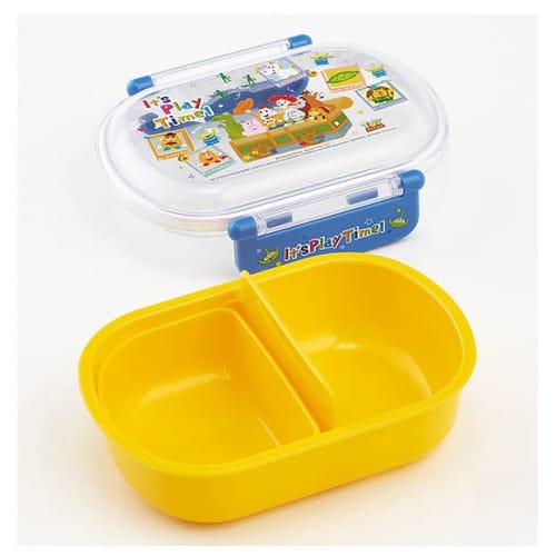Skater Lunch Box Antibacterial Fluffy Lid Tight Lunch Box 360ml Children Boys Girls Character 1F-592188/Minnie Mouse Retro