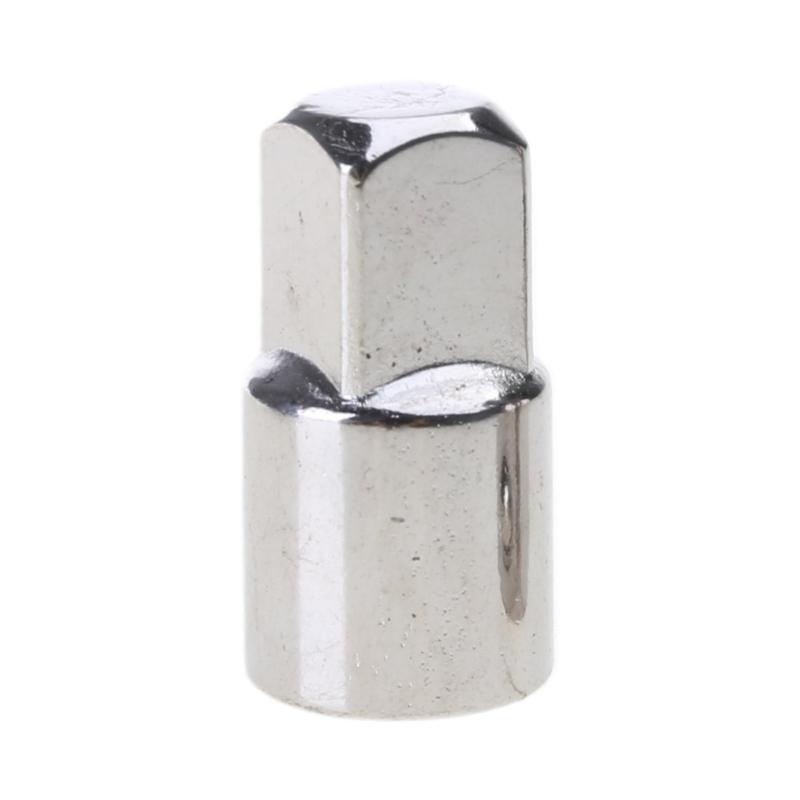 Adaptador de Manguito para Llave de Vaso de 3/8" Conector Hexagonal Doble para Cabezal Cuadrado Exterior Varilla de Extensión para Llave Eléctrica