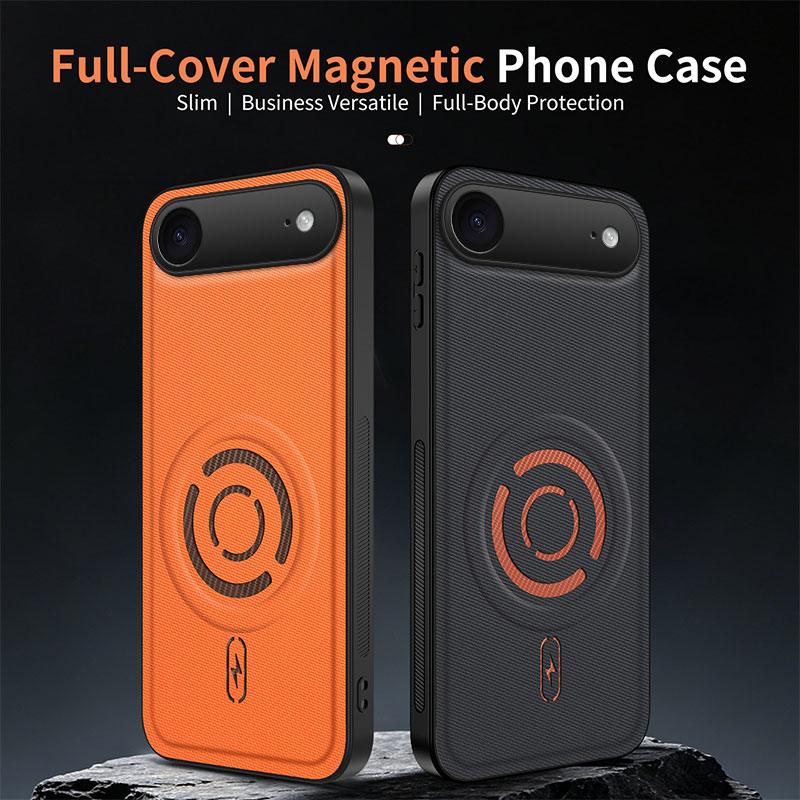 For Apple iPhone 17 Air Case Apple iPhone Air 2 Cover Phone Case Luxury Magnetic Silicone ShockProof Protective Back Cover Coque