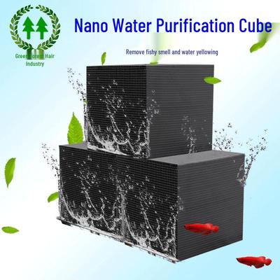Activated Carbon Aquarium Filter Cube - Water Purification for Fish Tanks