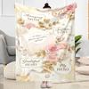 Mother's Day Love Letter Blanket Suitable for sofas,travel, living rooms also a good gift for friends and family Suitable for all seasons.
