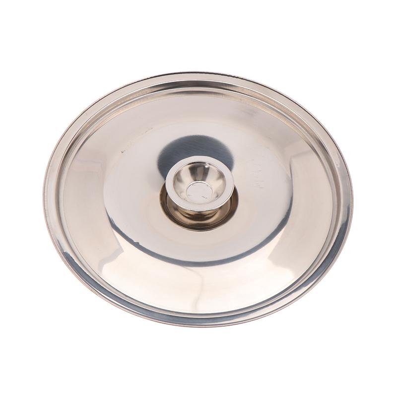 10-26Cm Round Pot Lid Thicken Stainless Steel Saucepan Cover Replacement Universal Kitchen Food Lid Kitchen Supplies