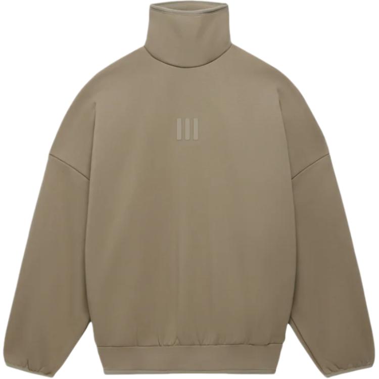 adidas x Fear of God Athletics Mock Neck Sweatshirt Clay IS8743
