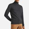 Tommy Hilfiger High Neck Pullover Comfortable Warm Long Sleeve Knit Sweater Men Sweater Dark-Gray 78J9328-021