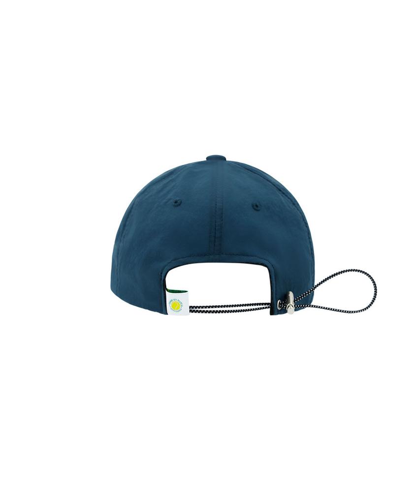 GAME SET MATCH Tennis Racket Embroidered Tennis Cap [Prussian Blue]