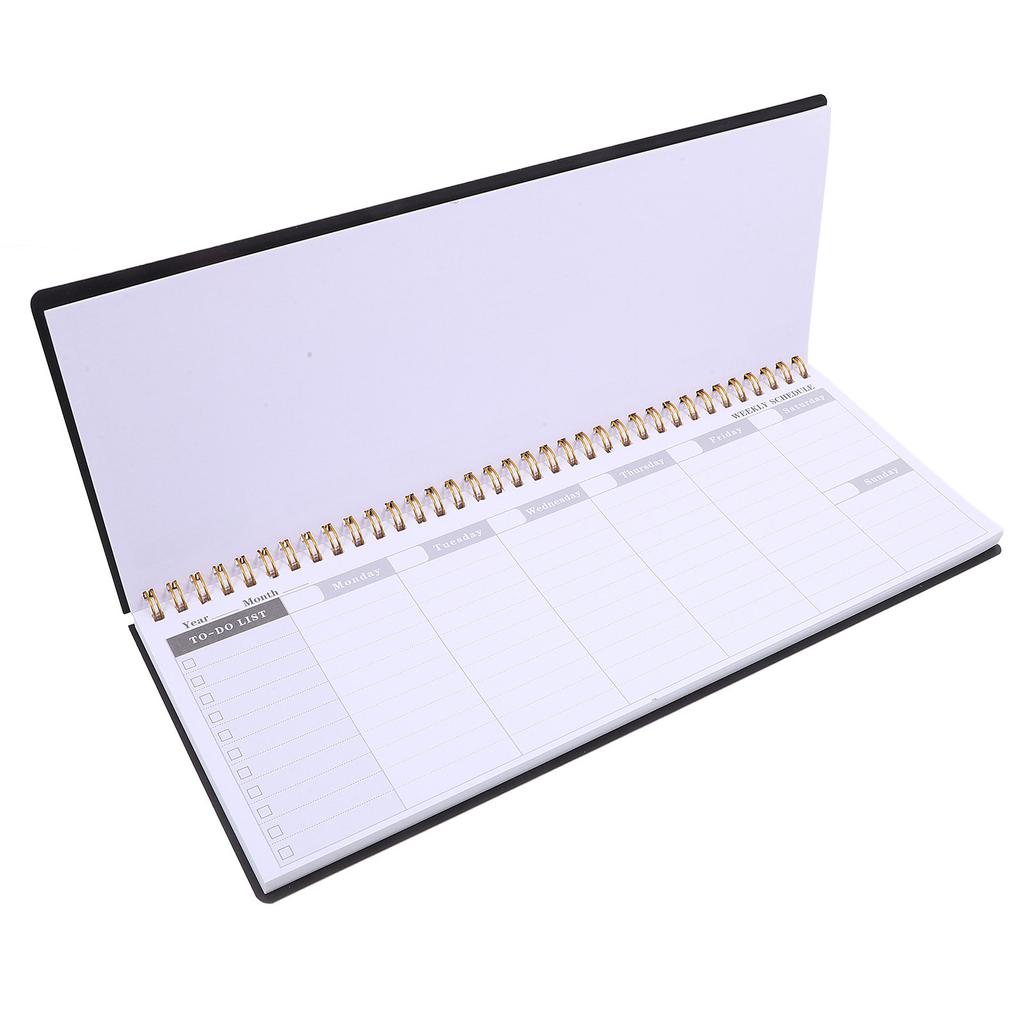 Weekly Planner Notepad Portable Wear-Resistant Schedule Notebook for Office Work Students Daily Planning Journal